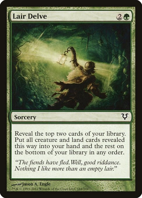 Magic: The Gathering Lair Delve (184) Heavily Played - Kingslayer Games Magic: The Gathering Lair Delve (184) Heavily Played - Kingslayer Games