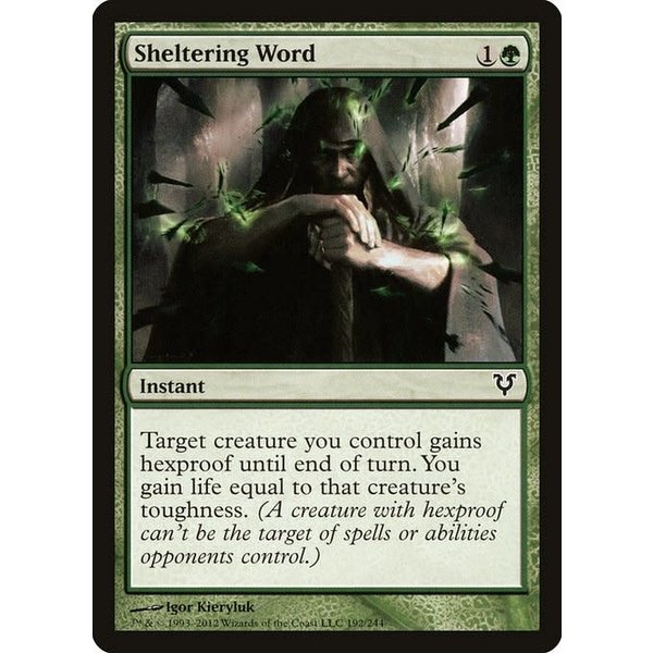 Magic: The Gathering Sheltering Word (192) Heavily Played