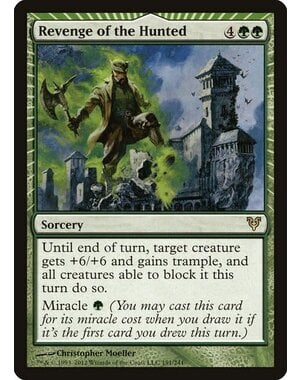 Magic: The Gathering Revenge of the Hunted (191) Damaged