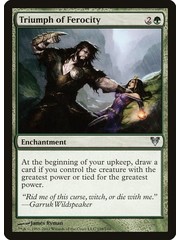 Magic: The Gathering Triumph of Ferocity (198) Moderately Played