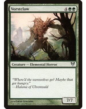 Magic: The Gathering Vorstclaw (201) Heavily Played