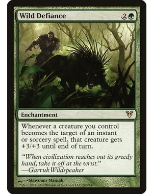 Magic: The Gathering Wild Defiance (203) Moderately Played