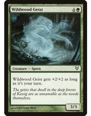 Magic: The Gathering Wildwood Geist (204) Moderately Played