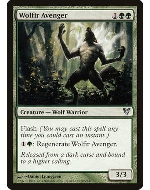 Magic: The Gathering Wolfir Avenger (205) Moderately Played