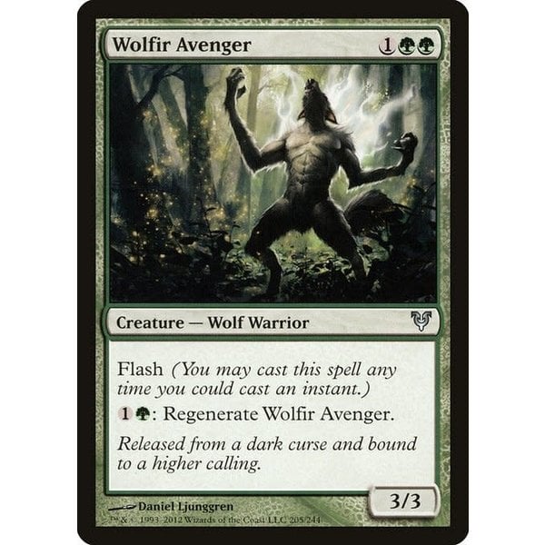 Magic: The Gathering Wolfir Avenger (205) Moderately Played