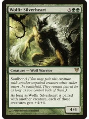 Magic: The Gathering Wolfir Silverheart (206) Heavily Played Foil