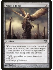 Magic: The Gathering Angel's Tomb (211) Moderately Played
