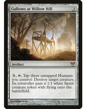 Magic: The Gathering Gallows at Willow Hill (215) Damaged