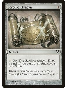 Magic: The Gathering Scroll of Avacyn (220) Heavily Played