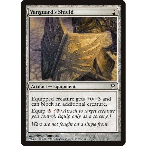 Magic: The Gathering Vanguard's Shield (223) Heavily Played