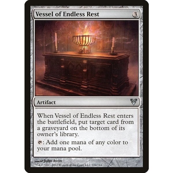 Magic: The Gathering Vessel of Endless Rest (224) Heavily Played