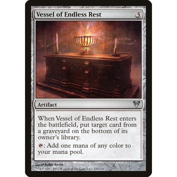 Magic: The Gathering Vessel of Endless Rest (224) Heavily Played