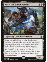 Magic: The Gathering Krav, the Unredeemed (004) Lightly Played