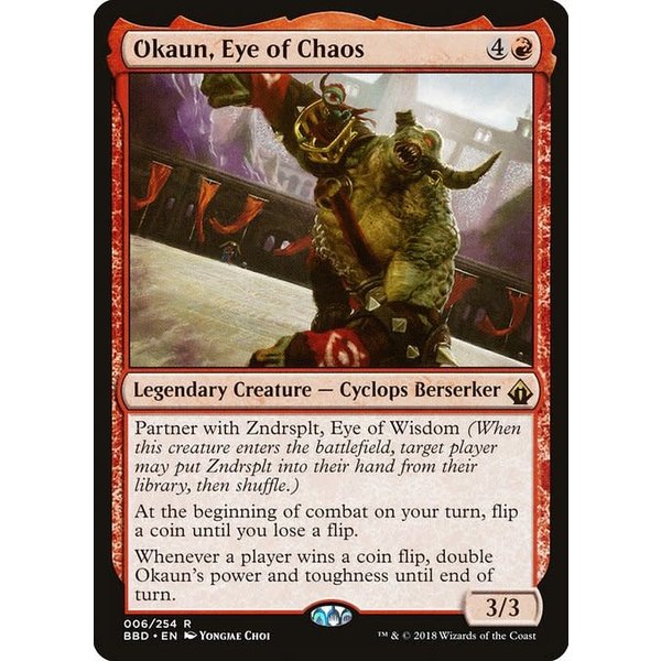 Magic: The Gathering Okaun, Eye of Chaos (006) Lightly Played