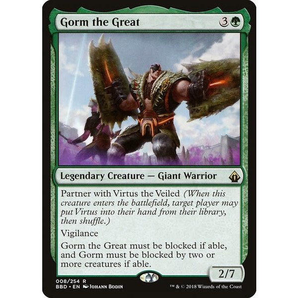 Magic: The Gathering Gorm the Great (008) Lightly Played