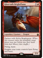 Magic: The Gathering Khorvath Brightflame (009) Lightly Played Foil
