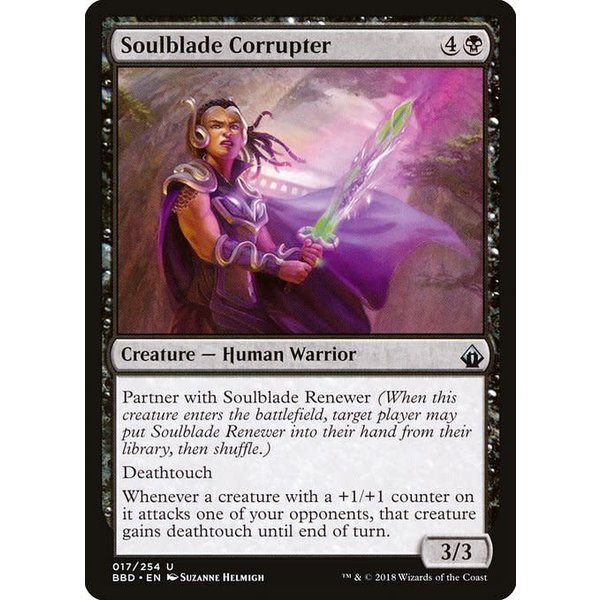 Magic: The Gathering Soulblade Corrupter (017) Lightly Played