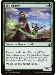 Magic: The Gathering Ley Weaver (021) Lightly Played