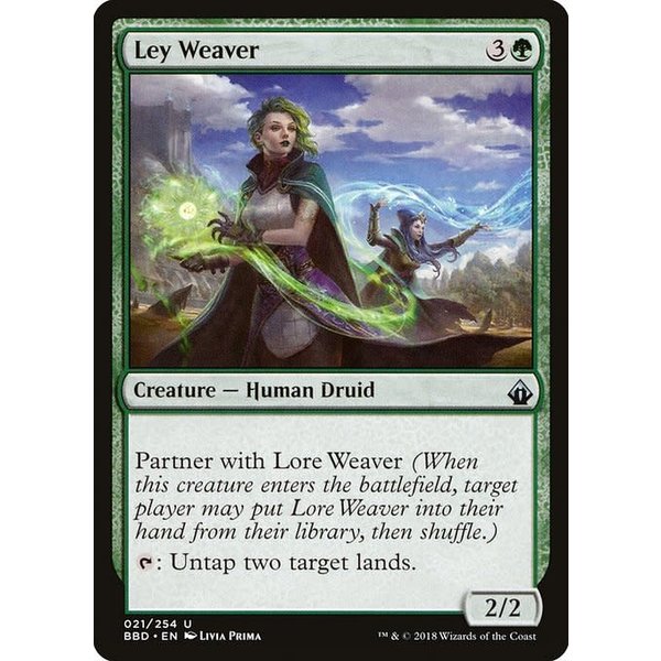 Magic: The Gathering Ley Weaver (021) Lightly Played