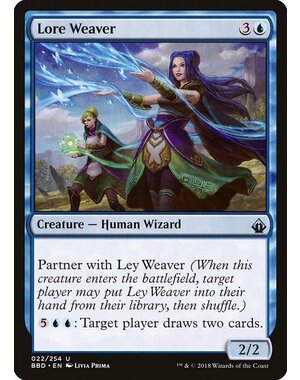 Magic: The Gathering Lore Weaver (022) Lightly Played