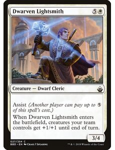 Magic: The Gathering Dwarven Lightsmith (027) Lightly Played