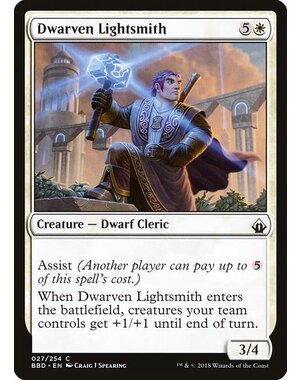 Magic: The Gathering Dwarven Lightsmith (027) Lightly Played