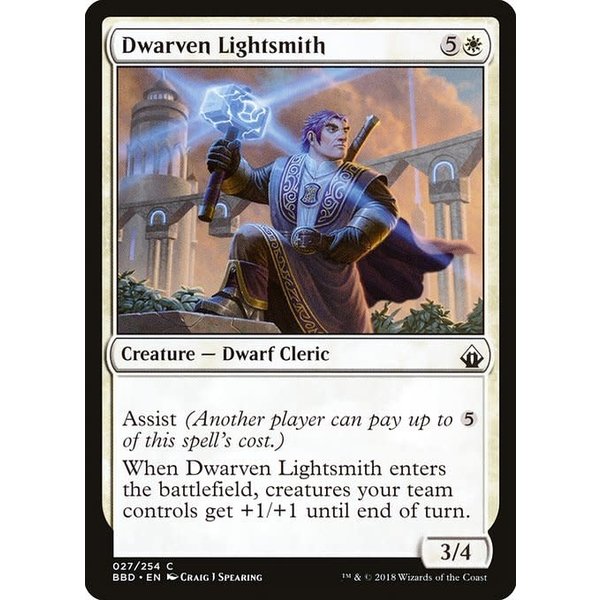 Magic: The Gathering Dwarven Lightsmith (027) Lightly Played