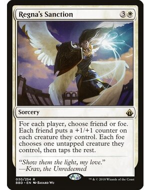 Magic: The Gathering Regna's Sanction (030) Lightly Played