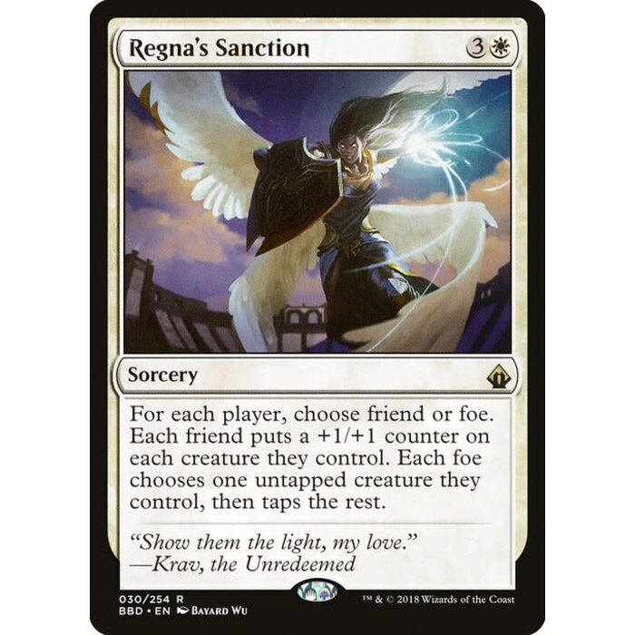 Magic: The Gathering Regna's Sanction (030) Lightly Played