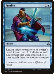 Magic: The Gathering Fumble (034) Lightly Played