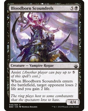 Magic: The Gathering Bloodborn Scoundrels (045) Lightly Played