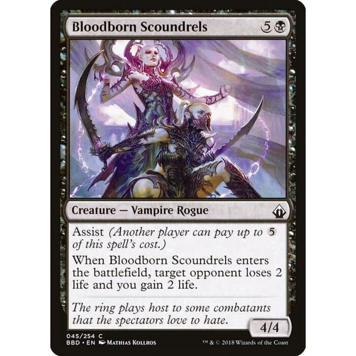 Magic: The Gathering Bloodborn Scoundrels (045) Lightly Played Foil