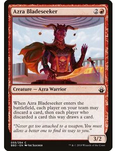 Magic: The Gathering Azra Bladeseeker (055) Lightly Played Foil