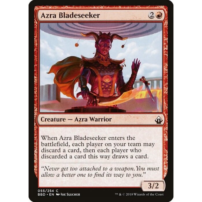 Magic: The Gathering Azra Bladeseeker (055) Lightly Played Foil