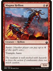 Magic: The Gathering Magma Hellion (061) Damaged
