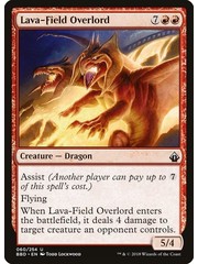Magic: The Gathering Lava-Field Overlord (060) Lightly Played