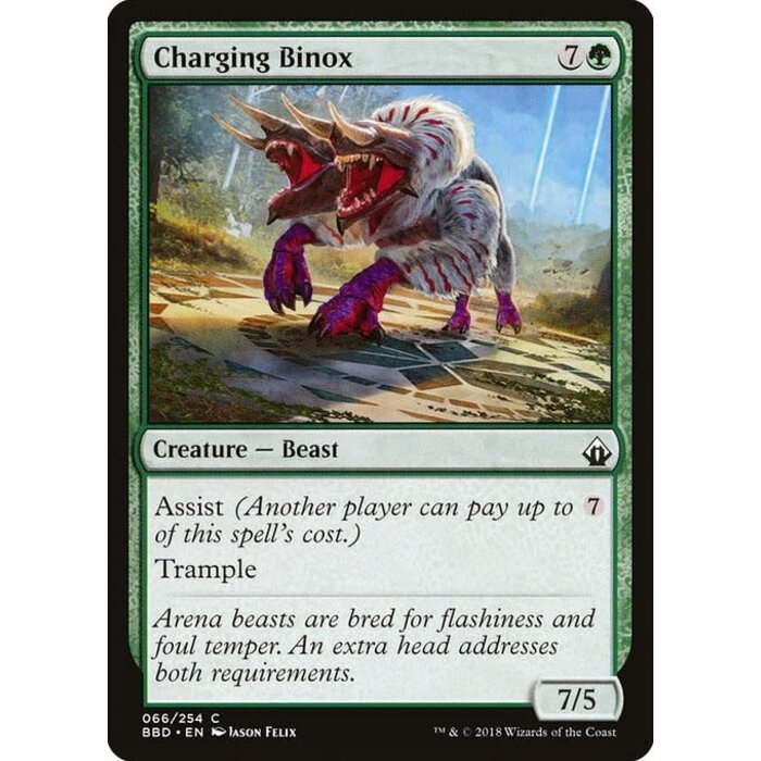 Magic: The Gathering Charging Binox (066) Lightly Played