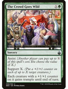 Magic: The Gathering The Crowd Goes Wild (068) Lightly Played