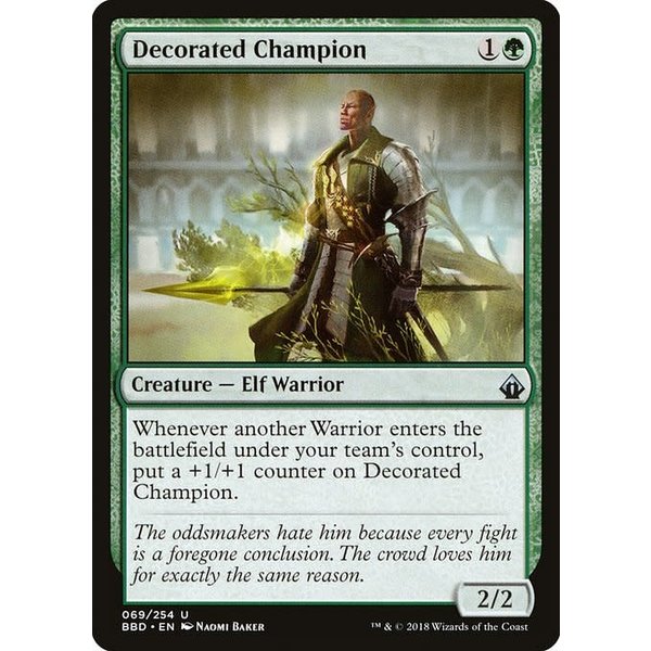 Magic: The Gathering Decorated Champion (069) Lightly Played