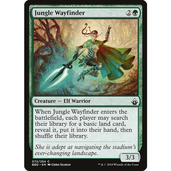Magic: The Gathering Jungle Wayfinder (072) Lightly Played