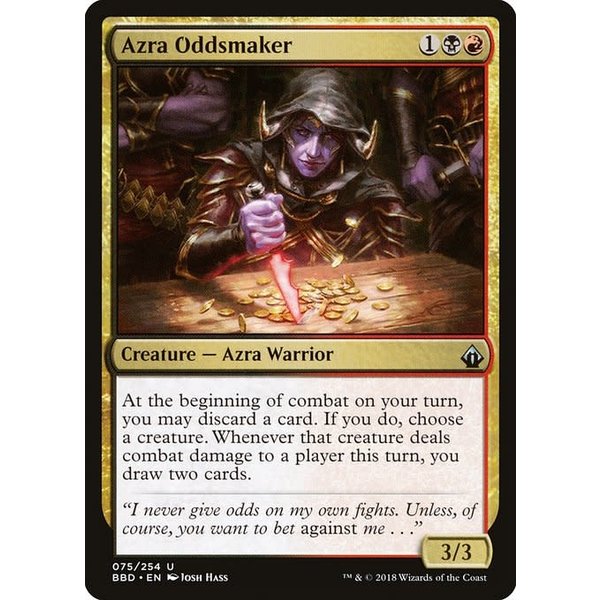 Magic: The Gathering Azra Oddsmaker (075) Lightly Played