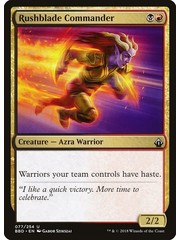 Magic: The Gathering Rushblade Commander (077) Lightly Played
