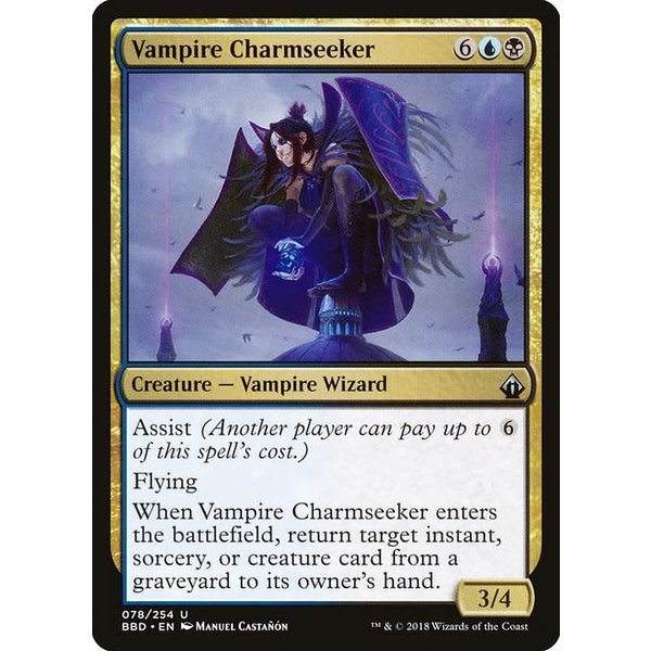 Magic: The Gathering Vampire Charmseeker (078) Lightly Played