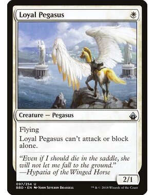 Magic: The Gathering Loyal Pegasus (097) Lightly Played