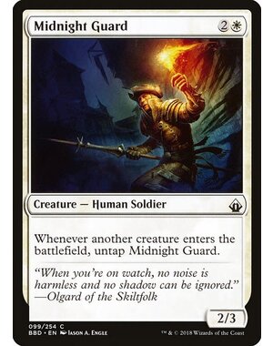 Magic: The Gathering Midnight Guard (099) Lightly Played