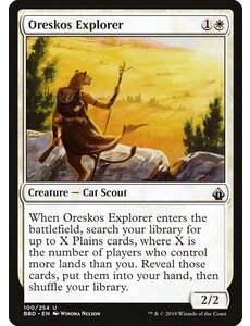 Magic: The Gathering Oreskos Explorer (100) Lightly Played