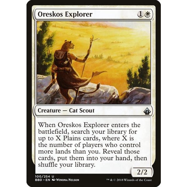 Magic: The Gathering Oreskos Explorer (100) Lightly Played