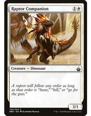 Magic: The Gathering Raptor Companion (102) Lightly Played