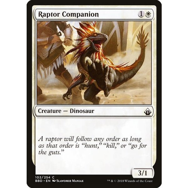 Magic: The Gathering Raptor Companion (102) Lightly Played