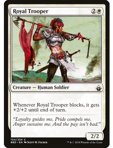 Magic: The Gathering Royal Trooper (104) Lightly Played